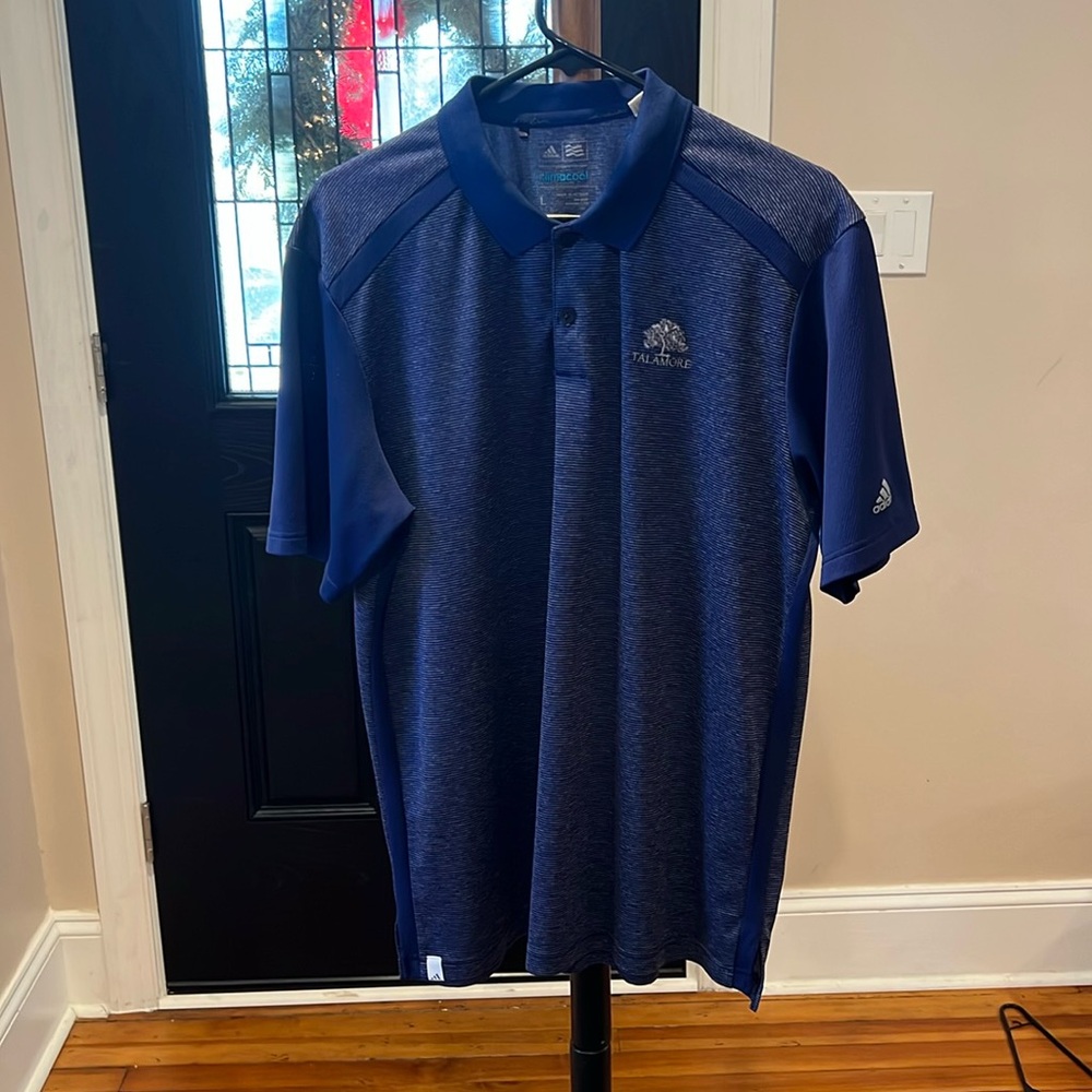 Adidas Golf Polo. Purple. Size Large.